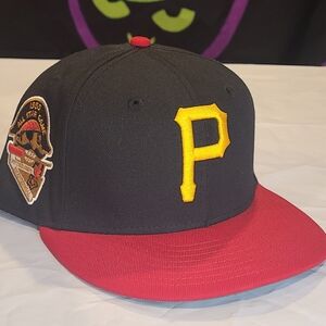 🔴SOLD🔴New Era 7 1/4 - Two Tone Pittsburgh Pirates